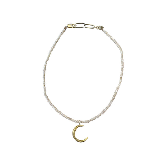 Pearl and the moon Kolye